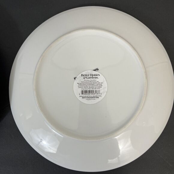 Better Homes and Gardens 12 Days of Christmas et Of 2 Dinner Plates NEW 11395796 - Picture 4 of 4